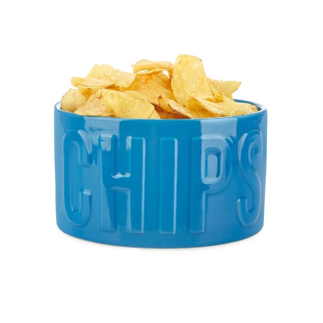 Ciotola chips blu