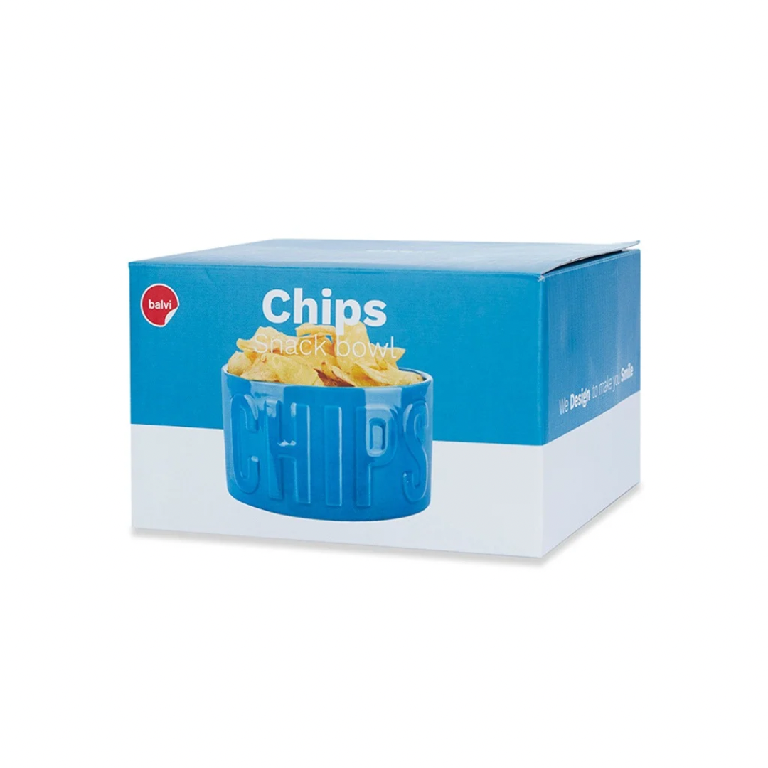 Ciotola chips blu