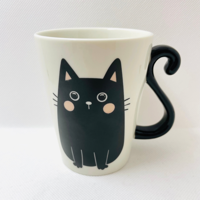 Mug gatto in ceramica