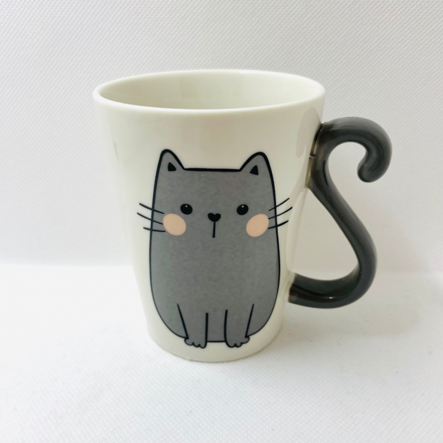 Mug gatto in ceramica