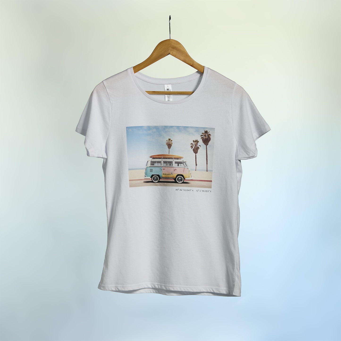 T-shirt donna Van Malvablu