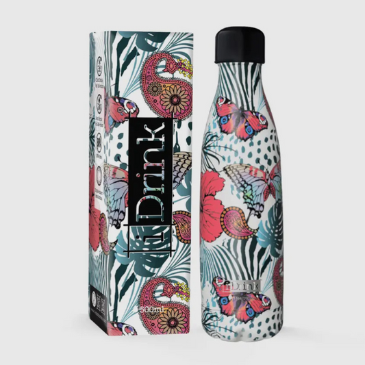 Borraccia-acciaio-BUTTERFLY 500 ml